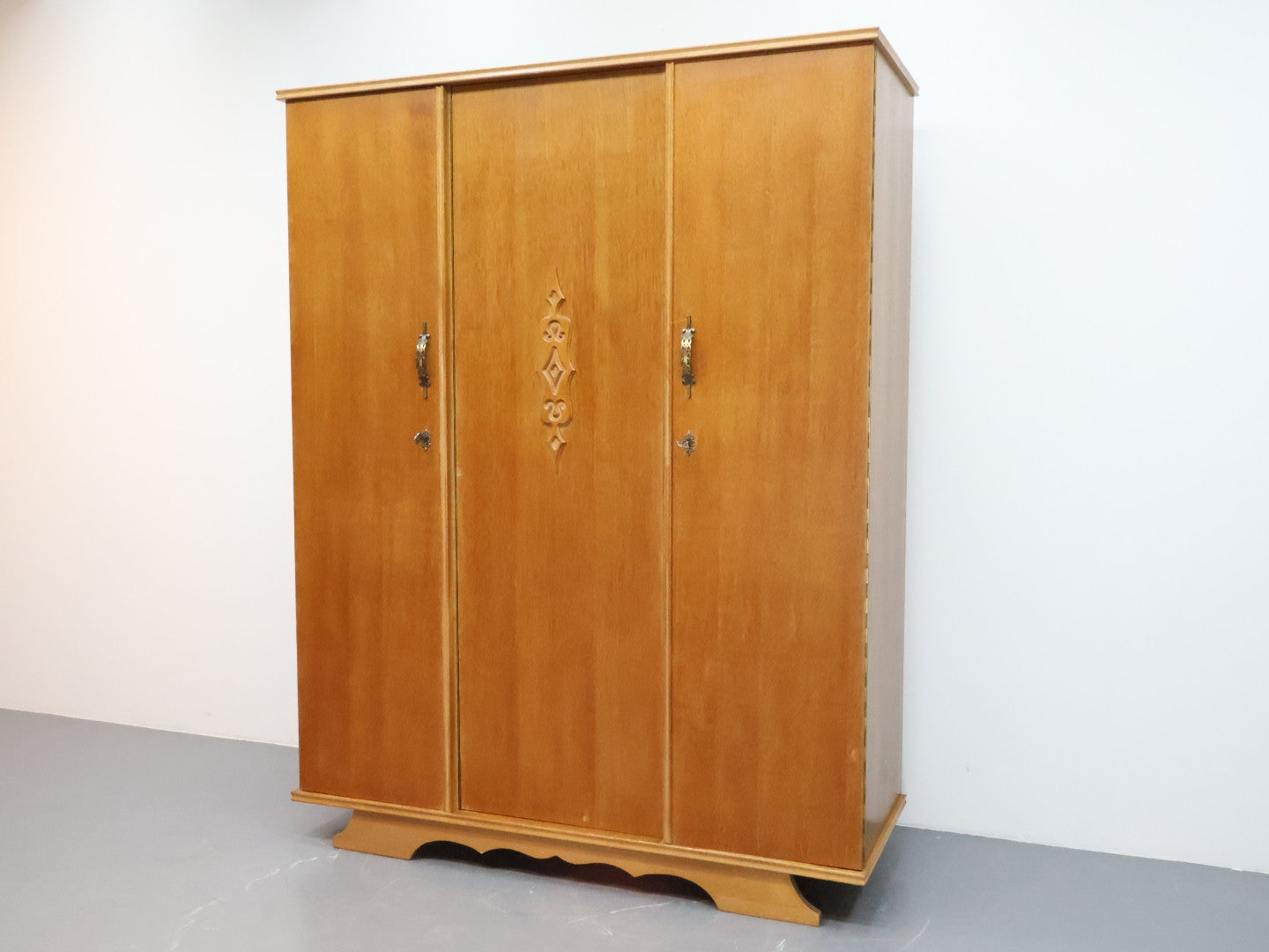 Vintage Kledingkast | 3 Deurs | Demontabel