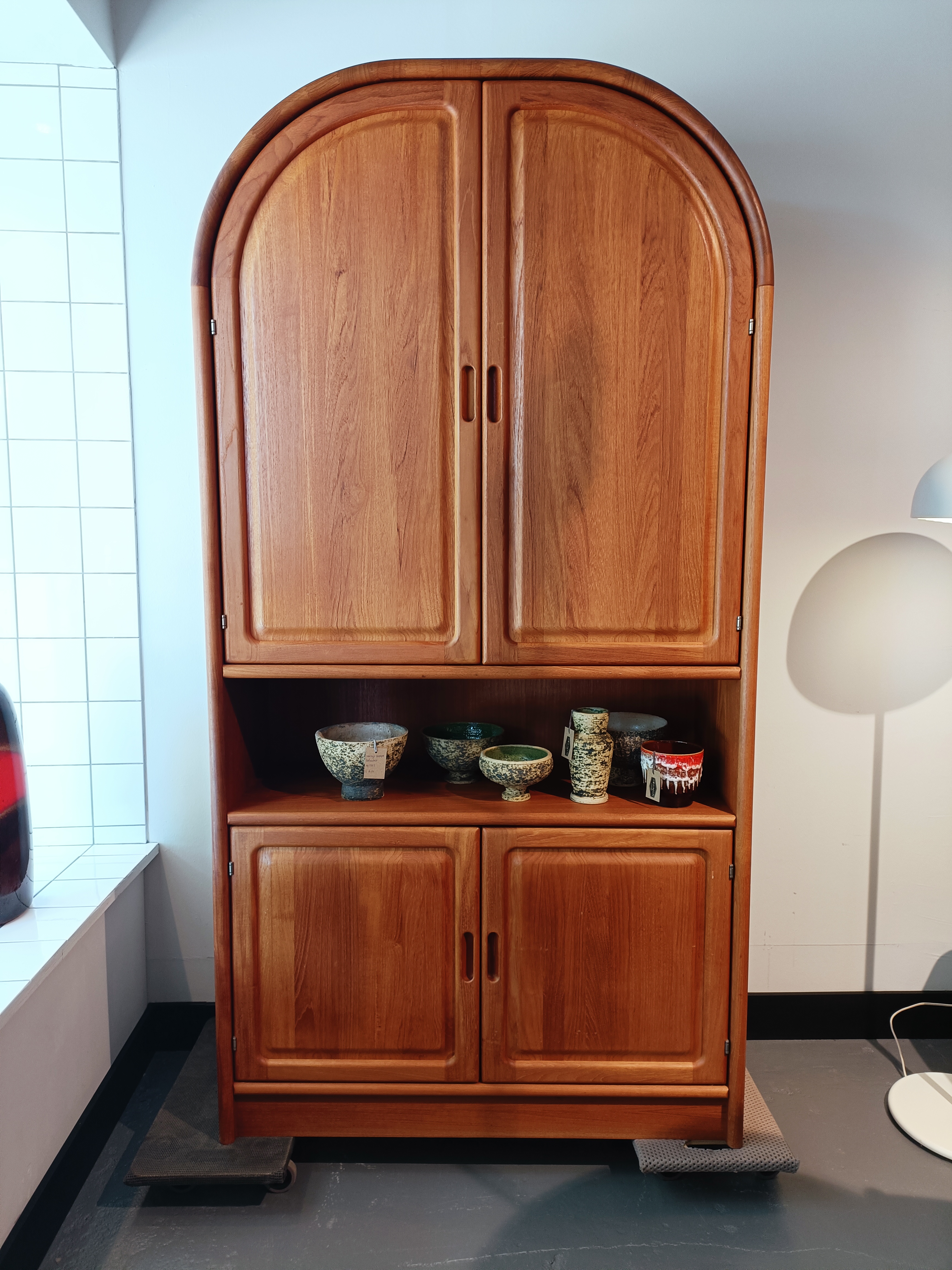 Vintage boogkast / deuren / teak / Dyrlund