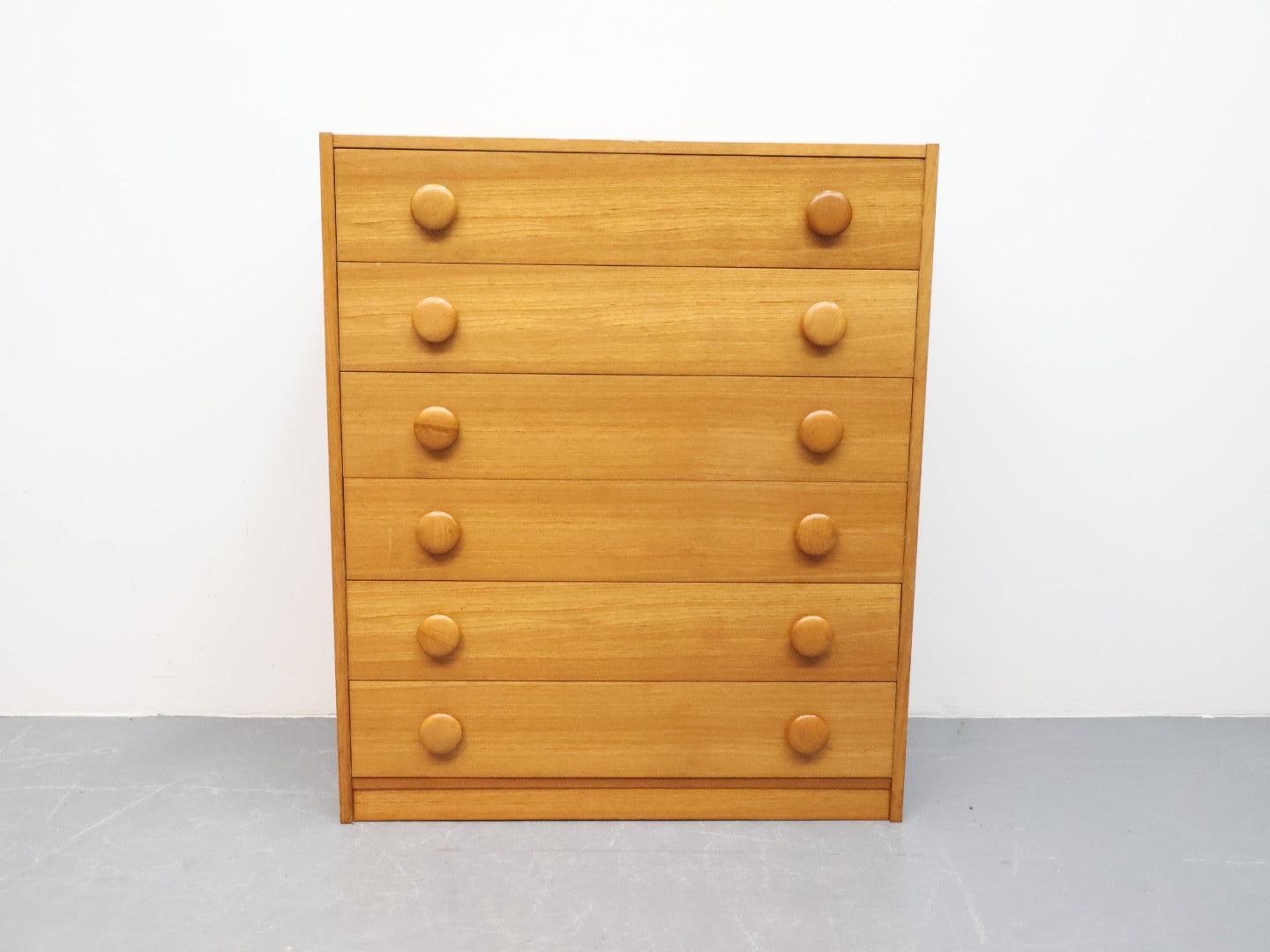 Deense ladekast | Jaren '70 | blond Teakhout