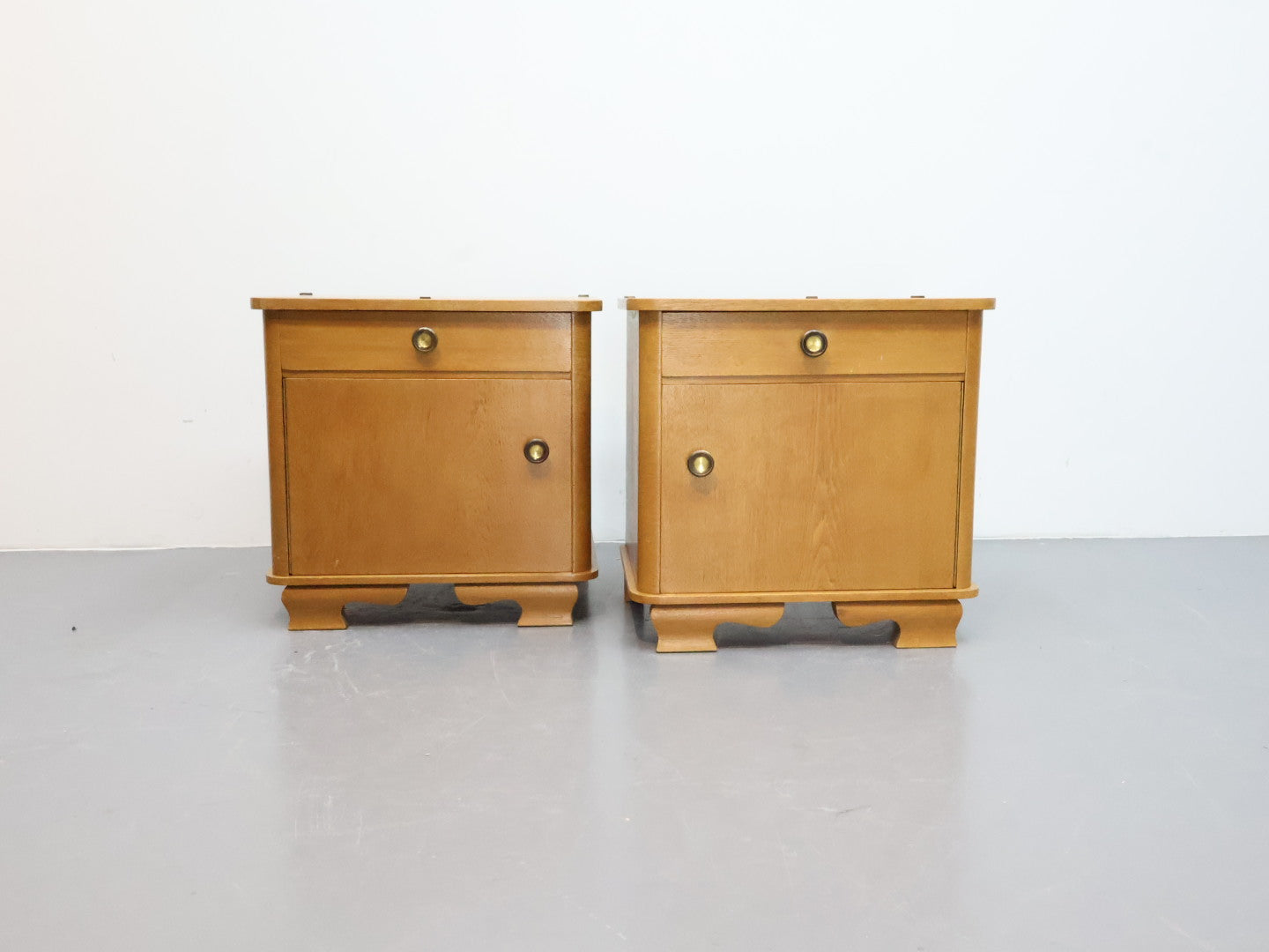 Vintage nachtkastjes | Set van 2 | Jaren 60